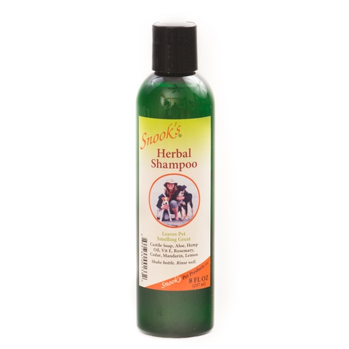 Snook's Herbal Shampoo 8oz bottle