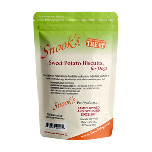 Snooks Sweet Potato Biscuits 8oz back