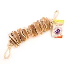 Load image into Gallery viewer, Snook&#39;s Sweet Potato Dog Chews - medium size