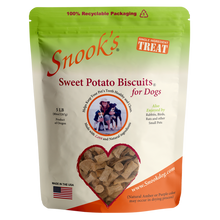 Load image into Gallery viewer, Snooks Sweet Potato Biscuit 5lb front of pouch