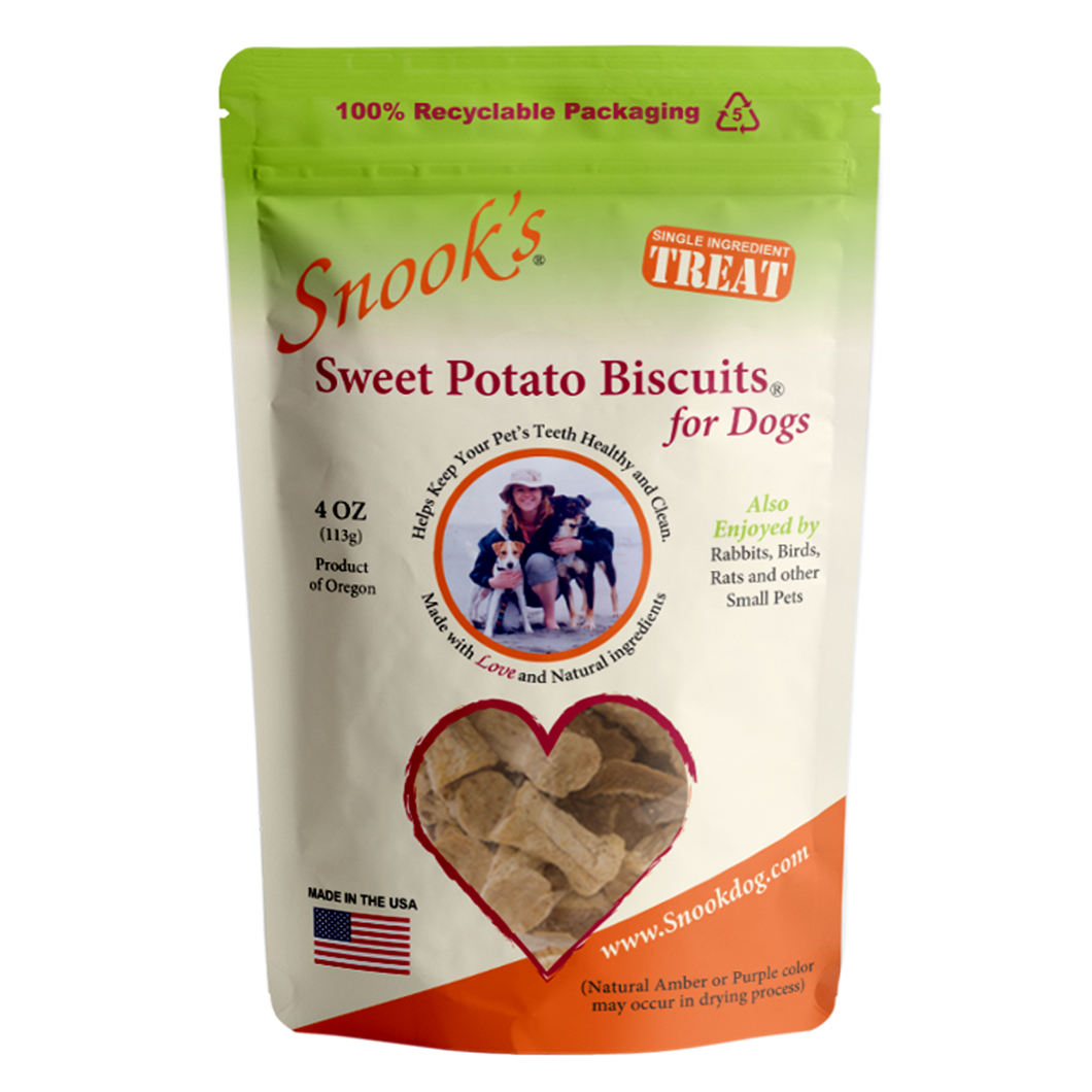 Snooks Sweet Potato Biscuits 4oz front